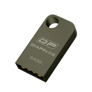 Pendrive 16GB pequeno Usb 2.0 Metal Preto A Prova D'água